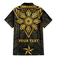 Personalised Philippines Independence Day Family Matching Mermaid Dress and Hawaiian Shirt Filipinos Sun Star Tribal LT05 - Polynesian Pride
