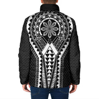 Philippines Batok Tribal Inspired Tattoo Black Padded Jacket LT05 - Polynesian Pride
