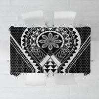 Philippines Batok Tribal Inspired Tattoo Black Tablecloth LT05 Black - Polynesian Pride