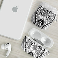 Philippines Batok Tribal Inspired Tattoo White AirPods Case LT05 - Polynesian Pride