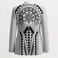Philippines Batok Tribal Inspired Tattoo White Blazer LT05 - Polynesian Pride