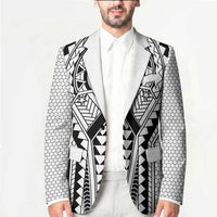 Philippines Batok Tribal Inspired Tattoo White Blazer LT05 - Polynesian Pride