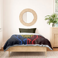 Philippines Batok Tribal Inspired Tattoo Bedding Set LT05 - Polynesian Pride