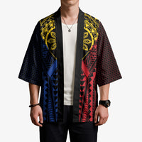 Philippines Batok Tribal Inspired Tattoo Kimono LT05 - Polynesian Pride
