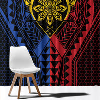 Philippines Batok Tribal Inspired Tattoo Window Curtain LT05 - Polynesian Pride
