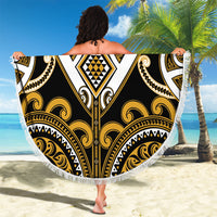 Aotearoa Ngai Te Rangi Beach Blanket Maori Tribal Pattern LT05 - Polynesian Pride
