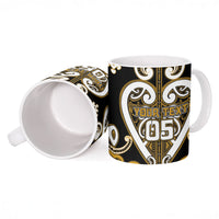 Custom Aotearoa Ngai Te Rangi Ceramic Mug Maori Tribal Pattern LT05 - Polynesian Pride