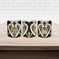 Custom Aotearoa Ngai Te Rangi Ceramic Mug Maori Tribal Pattern LT05 - Polynesian Pride