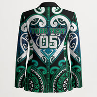 Custom Aotearoa Ngati Ranginui Blazer Maori Tribal Pattern LT05 - Polynesian Pride