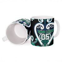 Custom Aotearoa Ngati Ranginui Ceramic Mug Maori Tribal Pattern LT05 - Polynesian Pride