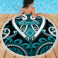 Aotearoa Tapuika Beach Blanket Maori Tribal Pattern LT05 - Polynesian Pride