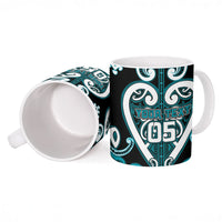 Custom Aotearoa Tapuika Ceramic Mug Maori Tribal Pattern LT05 - Polynesian Pride