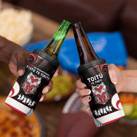 Aotearoa Toitu He Whakaputanga 4 in 1 Can Cooler Tumbler Toitu Te Tiriti O Waitangi LT05 - Polynesian Pride