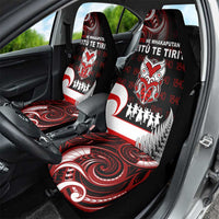 Aotearoa Toitu He Whakaputanga Car Seat Cover Toitu Te Tiriti O Waitangi LT05 - Polynesian Pride