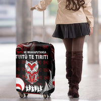 Aotearoa Toitu He Whakaputanga Luggage Cover Toitu Te Tiriti O Waitangi LT05 - Polynesian Pride