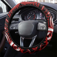 Aotearoa Toitu He Whakaputanga Steering Wheel Cover Toitu Te Tiriti O Waitangi LT05 - Polynesian Pride