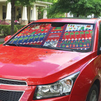Wallis And Futuna Christmas Auto Sun Shade Festive Beach Vibes LT05 - Polynesian Pride