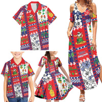 Wallis And Futuna Christmas Family Matching Summer Maxi Dress and Hawaiian Shirt Festive Beach Vibes LT05 - Polynesian Pride