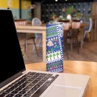Northern Mariana Islands Christmas Skinny Tumbler Festive Beach Vibes LT05 - Polynesian Pride