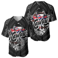 Hawaii November 28th Baseball Jersey Kanaka Maoli Tribal Pattern - Polynesian Pride