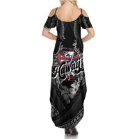 Hawaii November 28th Family Matching Summer Maxi Dress and Hawaiian Shirt Kanaka Maoli Tribal Pattern LT05 - Polynesian Pride