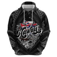 Hawaii November 28th Hoodie Kanaka Maoli Tribal Pattern - Polynesian Pride