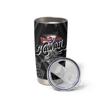 Hawaii November 28th Tumbler Cup Kanaka Maoli Tribal Pattern - Polynesian Pride