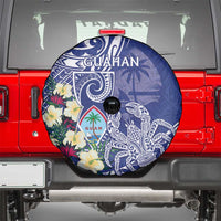 Hafa Adai Guam Spare Tire Cover Latte Stone With Coconut Crab