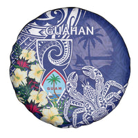 Hafa Adai Guam Spare Tire Cover Latte Stone With Coconut Crab