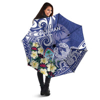 Hafa Adai Guam Umbrella Latte Stone With Coconut Crab