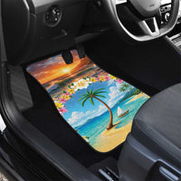 Guam Car Mats Eternal Summer Sunset Beach