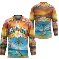Guam Hockey Jersey Eternal Summer Sunset Beach