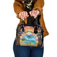 Guam Shoulder Handbag Eternal Summer Sunset Beach