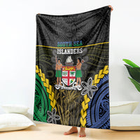 South Sea Islanders And Fiji Blanket Kanakas Fijian Tapa Pattern