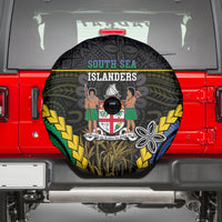 South Sea Islanders And Fiji Spare Tire Cover Kanakas Fijian Tapa Pattern LT05 - Polynesian Pride