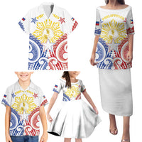 Philippines Family Matching Puletasi and Hawaiian Shirt Katipunan Andres Bonifacio LT05 - Polynesian Pride