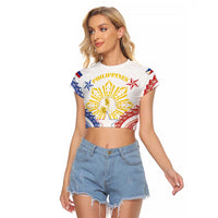 Philippines Raglan Cropped T Shirt Katipunan Andres Bonifacio
