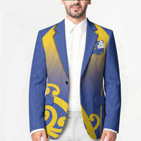 Custom James Cook High School Blazer Maori Koru Pattern