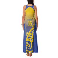 Custom James Cook High School Family Matching Tank Maxi Dress and Hawaiian Shirt Maori Koru Pattern LT05 - Polynesian Pride