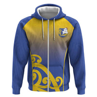 Custom James Cook High School Hoodie Maori Koru Pattern