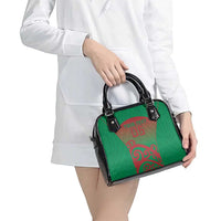 Custom Onehunga High School Shoulder Handbag Maori Koru Pattern