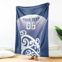 Custom New Zealand Aotea College Blanket Maori Koru Pattern