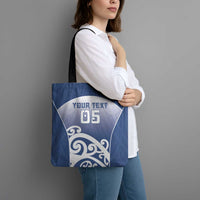 Custom New Zealand Aotea College Tote Bag Maori Koru Pattern