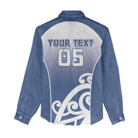 Custom New Zealand Aotea College Women Casual Shirt Maori Koru Pattern