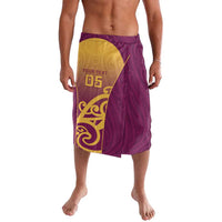 Custom Waiuku College Lavalava Maori Koru Pattern
