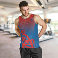 Custom St Joseph's Maori Girls' College Men Tank Top Maori Koru Pattern