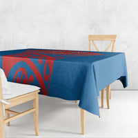 Custom St Joseph's Maori Girls' College Tablecloth Maori Koru Pattern