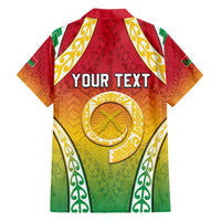 Personalised Vanuatu Hawaiian Shirt Proud To Be A Ni-Van With Tribal Pattern
