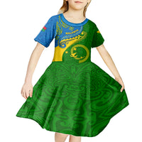 personalized-malampa-day-kid-short-sleeve-dress-sand-drawing-vanuatuan-pattern
