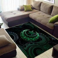 Polynesia Area Rug With Islam Crescent And Star LT05 - Polynesian Pride